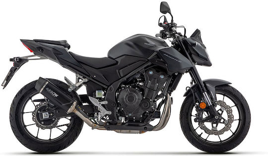 Arrow Exhaust Aluminium Dark Indy Race Evo Carbon End Cap for Honda Cb 500 Hornet 2024 71964AKN Aluminum Dark