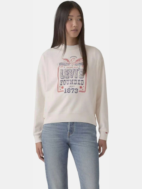 Graphic Women's Sweatshirt White