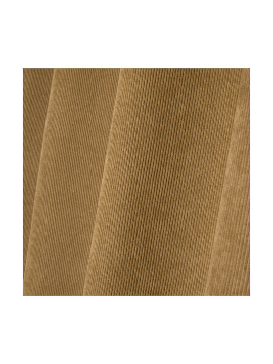 Curtain with Grommets Dandy Brown 140x260cm