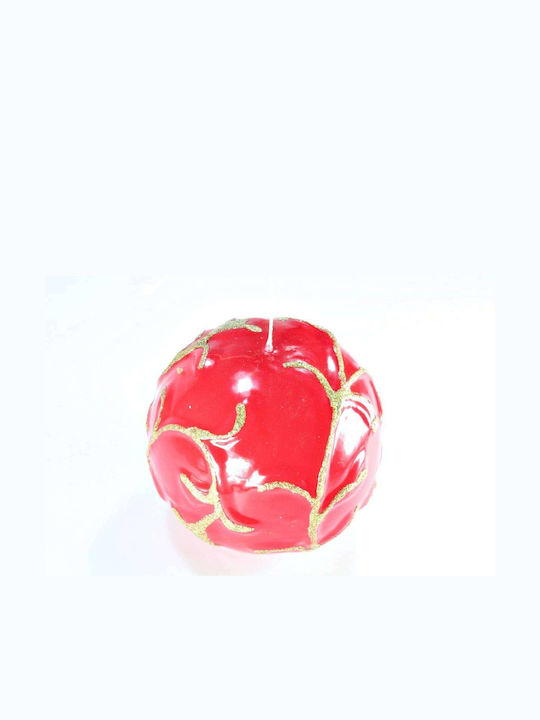 Gerakis Christmas Red Candle