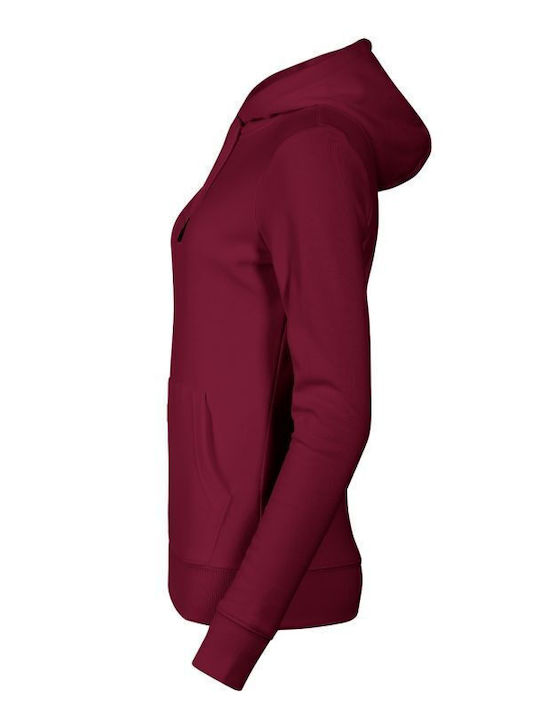Malfini Women's Long Sleeve Promotional Sweatshirt Burgundy