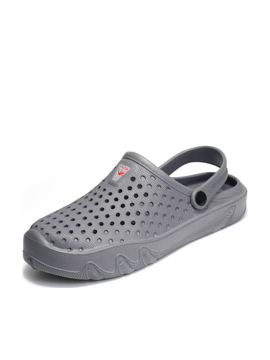 Jomix Women's Clogs Gray