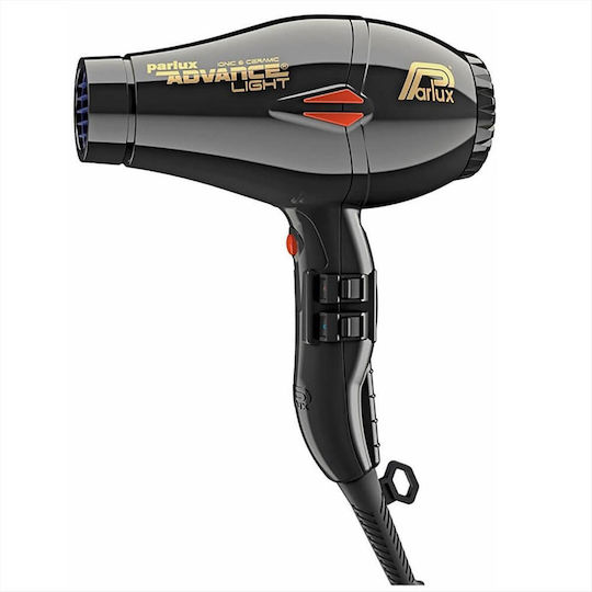 Parlux Ionic & Ceramic Advance Light Professional Hair Dryer 2200W Black