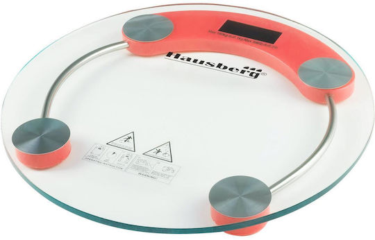 Hausberg Ψηφιακή Ζυγαριά 180kg Λευκή HB6000RS