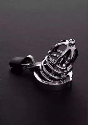 Triune Brutal Chastity Cage Клетка за Пенис в Сив Цвят
