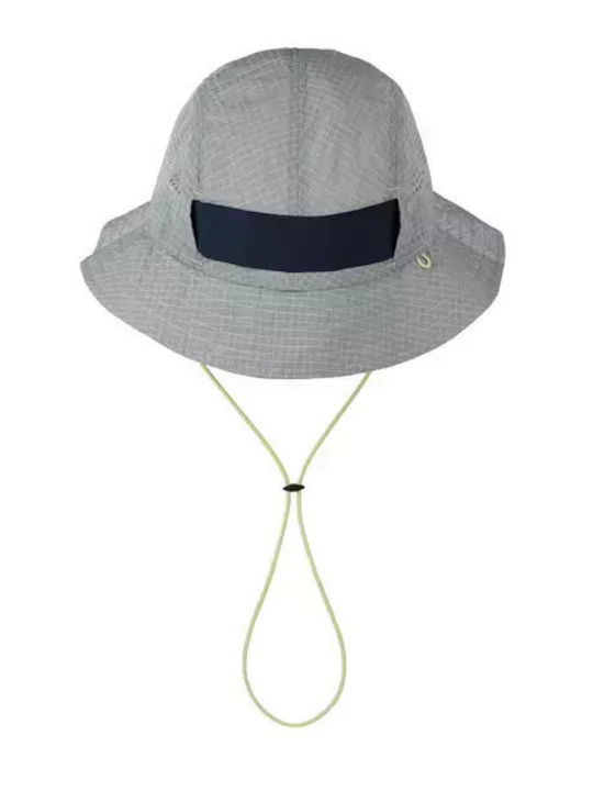 Buff Fabric Men's Hat Bucket Style Gray