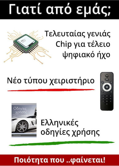 Auto-Audiosysteme 2 DIN Bluetooth USB AUX GPS mit 7" Touchscreen