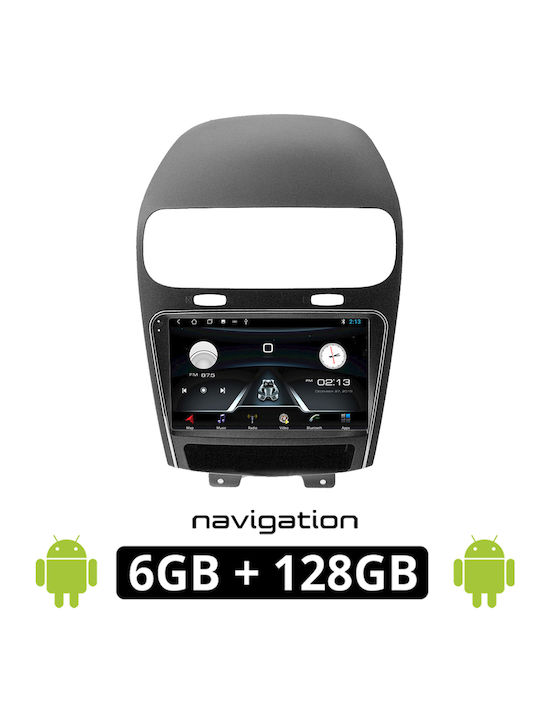 Sistem Audio Auto pentru Fiat Freemont Freemont 2008 (Bluetooth/USB/AUX/WiFi/GPS/Apple-Carplay/Android-Auto) cu Ecran Tactil 9"