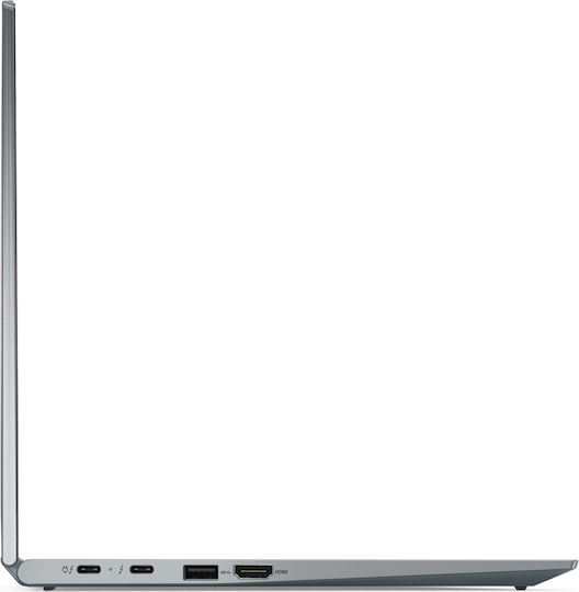 Lenovo ThinkPad X1 Yoga Gen 8 14" IPS FHD+ Touchscreen (i5-1355U/32GB/512GB SSD/W11 Pro) Сив Буреносен (Английски САЩ Клавиатура)