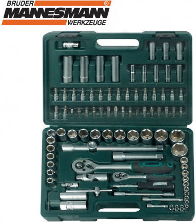 Mannesmann Καστάνια με Καρυδάκια 1\2" & 1\4" 94τμχ