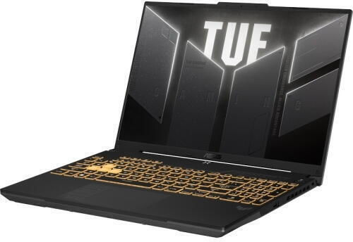 Asus TUF Gaming F16 FX607VU-RL048 16" FHD+ 144Hz (i5-13420H/16GB/512GB SSD/GeForce RTX 4050/No OS) Mecha Gray (Tastatură US)