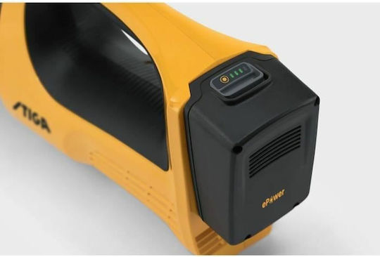 Stiga BL 100e Φυσητήρας Χειρός 20V με 1 Μπαταρία 4Ah & Ρύθμιση Έντασης με Μέγιστη Ταχύτητα Αέρα 115.2km/h