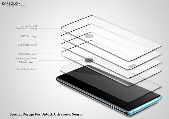 Kapsolo Tempered Glass (Galaxy S20+)