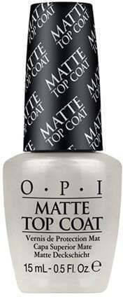 OPI Top Coat / Strat de bază pentru lacuri de unghii obișnuite Matifiant 15ml