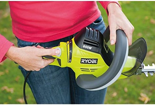 Ryobi Hedge Trimmer 600W RHT6160RS Electric Hedge Trimmer 600W with Blade 60cm 5133003645