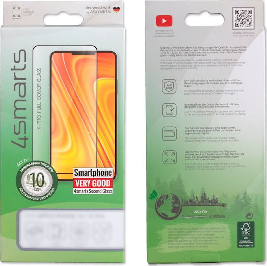 4Smarts Full Face Tempered Glass (iPhone 14 Pro)