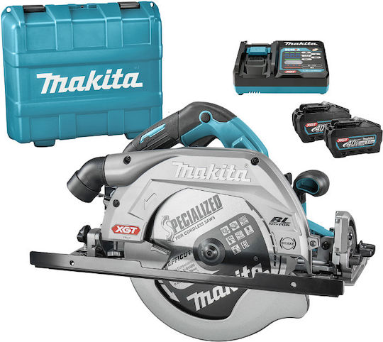 Makita HS009GT201 40V 2x5Ah cu sistem de aspirare