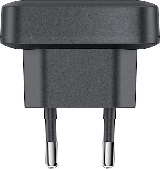 Acefast Φορτιστής Χωρίς Καλώδιο GaN με Θύρα USB-A και 2 Θύρες USB-C 65W Power Delivery / Quick Charge 4+ Μαύρος (A100)