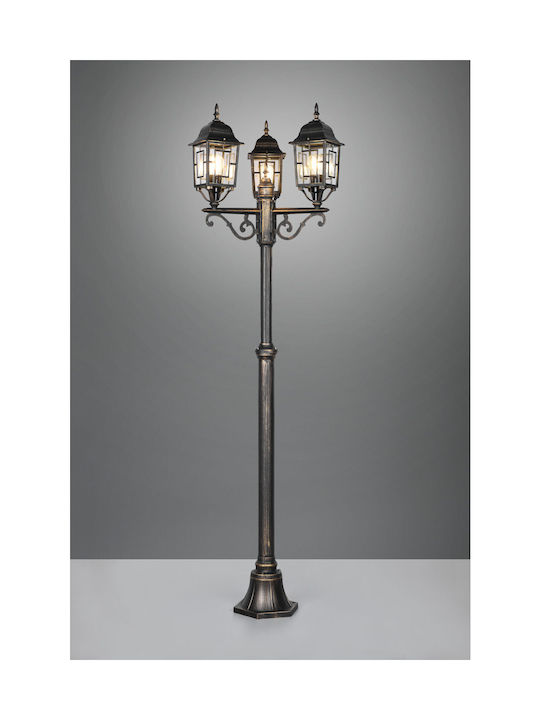 Trio Lighting Φωτιστικό Κολώνα Εξωτερικού Χώρου 60W IP44 για Ντουί E27 Μπεζ
