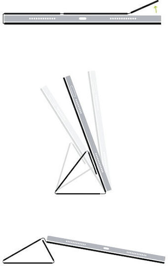 Apple Smart Folio Флип капак Sky (iPad 2025 11") MDEQ4ZM/A
