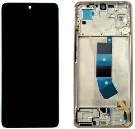 Xiaomi O ecran cu Mecanism Tactil și Cadru pentru Xiaomi Redmi Note 13 4G (Auriu)