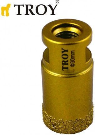 Troy Burghie diamantată cu diametru 30mm
