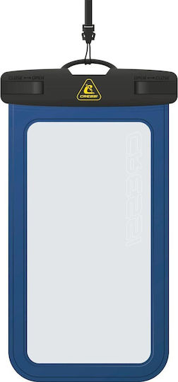 CressiSub Johnny Waterproof Phone Case Rezistentă la apă până la 7" Albastru NW200220