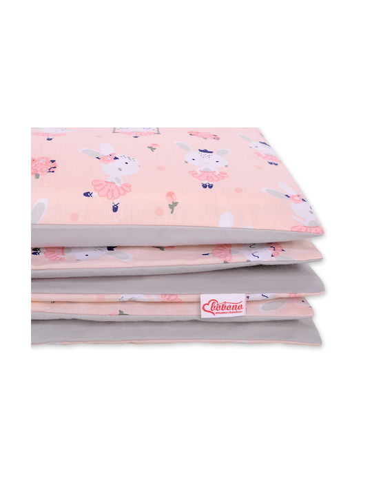 Bobono Conținut set Husă de pilotă pentru copii Roz 90x120cm