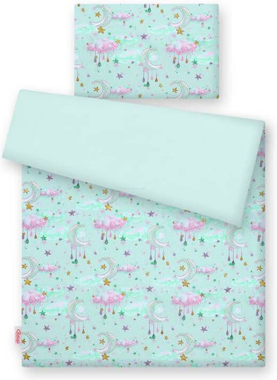 Bobono Kinderbettbezug Mint 90x120cm