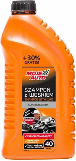 Moje Auto Autoshampoo mit Wachs Autoshampoo With Wax 1.3lt