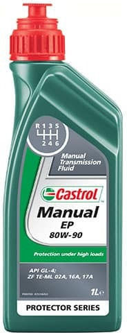 Castrol Transmax Manual EP Βαλβολίνη Αυτοκινήτου για Χειροκίνητο Κιβώτιο Ταχυτήτων 80W-90 1lt