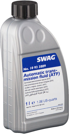 SWAG No 10933889 ATF Βαλβολίνη Αυτοκινήτου για Αυτόματο Κιβώτιο Ταχυτήτων 1lt