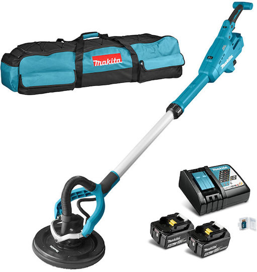 Makita Teleskopisches Kraft Bandschleifer Wand 18V DSL801RTEU