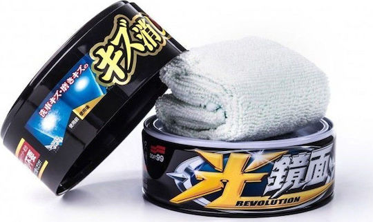 Car Wax Soft99 New Scratch Wax Dark Black Mirror Finish 200 G