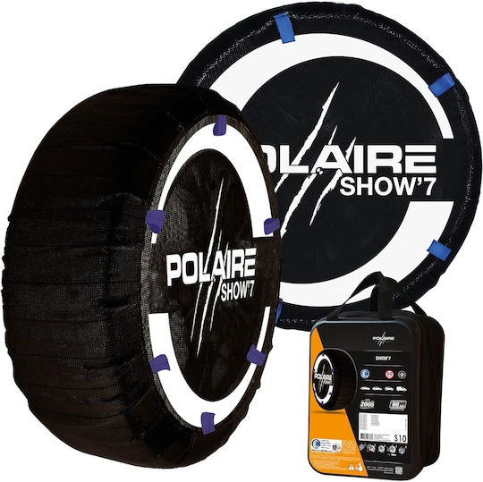 Polaire Show7 S86 Anti-slip Snow Socks 4x4 Car 2pcs