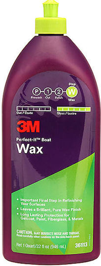 3M Perfect-It Boat Wax Γυαλιστικό Σκάφους 946ml