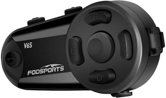 Fodsports V6S Dual Intercom for Riding Helmet