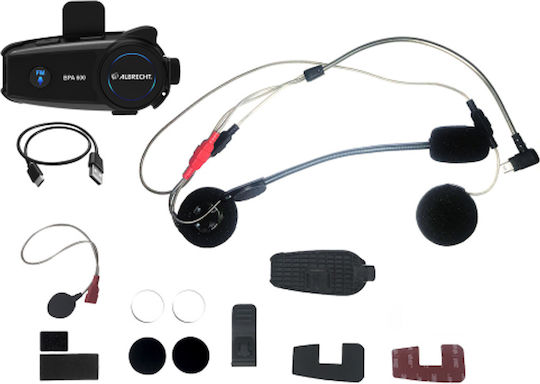 Albrecht BPA600 Interfon Unic Pentru Cască De Motocicletă