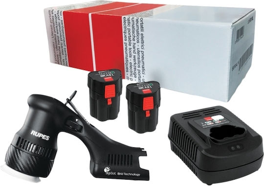 Rupes HLR75/STB Mini Rotary Polisher 18V 2x2.5Ah with Speed Control