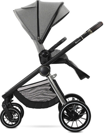 Lorelli Bianca Verstellbar 2 in 1 Baby Kinderwagen Geeignet für Neugeborene Grey