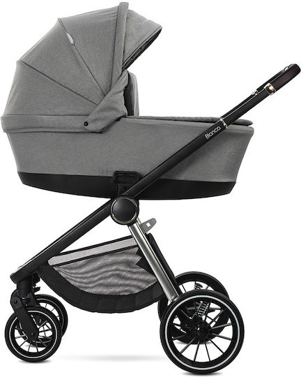Lorelli Bianca Verstellbar 2 in 1 Baby Kinderwagen Geeignet für Neugeborene Grey
