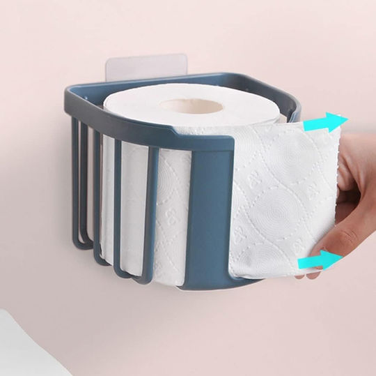 Home Use Επιτοίχια Χαρτοθήκη Μπλε