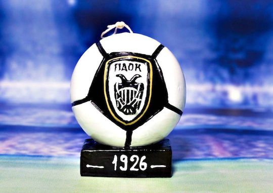 Κερί Παοκ Μπάλα Sm Βάση 9*6*10