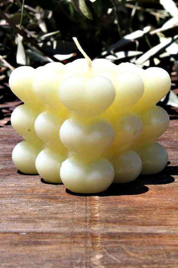 Wachs-Bubble-Herz 6 * 5,5 cm