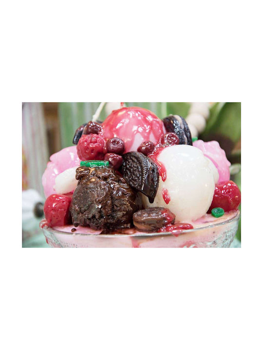 Wax Ice Cream Ball Bowl 14x12cm