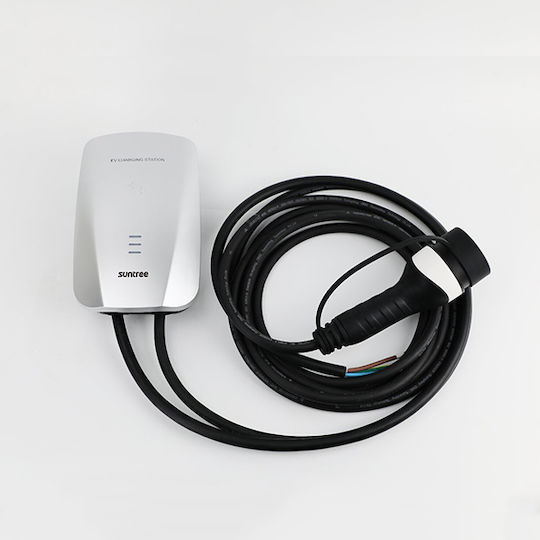 Eurolamp SUNTREE Wall Mounted Single Phase Charger 7kW with Built-in Cable 5m Type 2