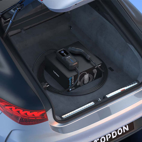 Topdon PulseQ AC Portable Portable Single Phase 3.7kW Charging Station with Built-in Cable Type 2 (252318)