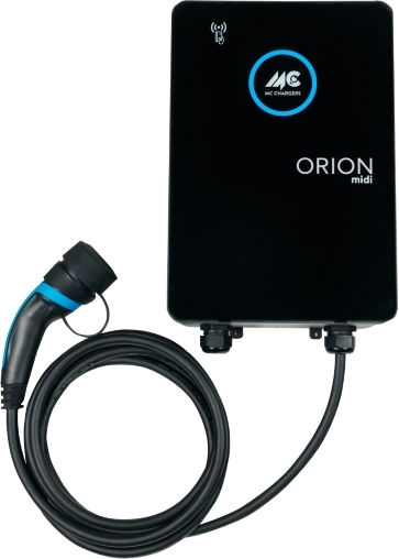 Mc Chargers Wall Mounted Three-Phase 22kW Charging Station with Built-in Cable Type 2 (OD-22RG)