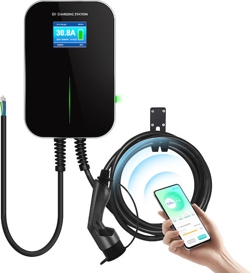 Besen BS20 Wall Mounted Three-Phase 22kW Charging Station with Built-in Cable Type 2 (069530)