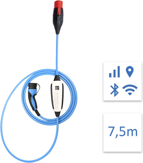 Nrgkick Tragbar Elektroauto-Ladestation 22kW mit Integriertes Kabel Typ 2 (12801001)